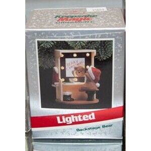 Hallmark Keepsake Ornament 1989 Backstage Bear Artist: Bob Siedler